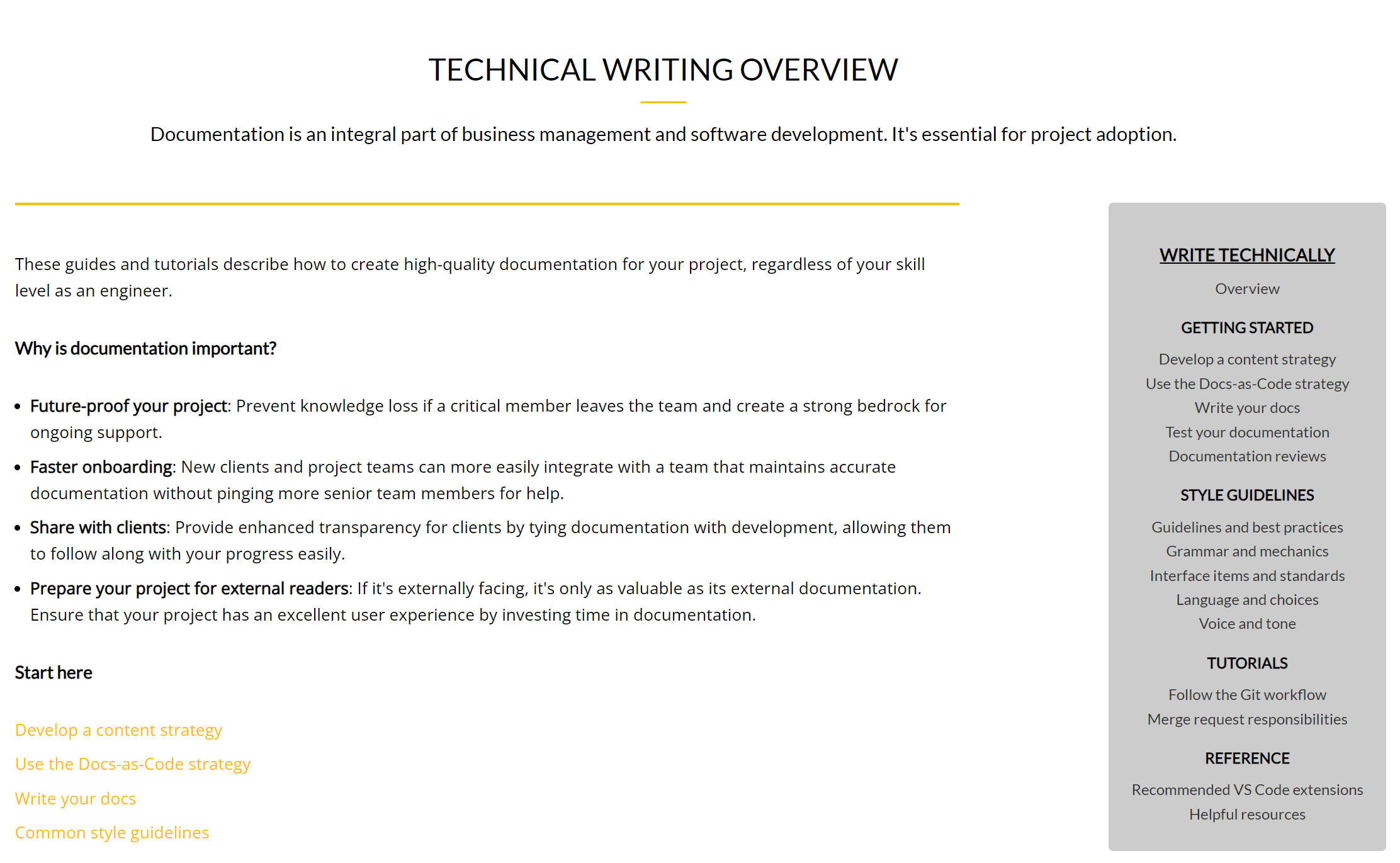 Write Technically. A guide to writing high-quality documentation by leveraging the Docs-As-Code strategy.